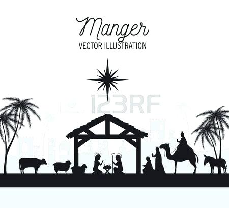 Silhouette Of Nativity Scene Free Outdoor Template Pattern New 450x409 Silhouette Of Nativity Scene Free Outdoor Template Pattern New