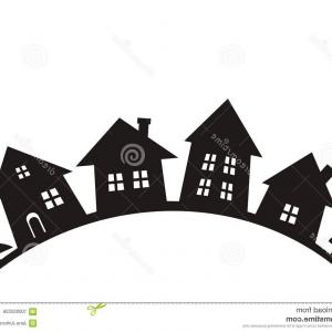 Download Silhouette Village Vector at Vectorified.com | Collection ...