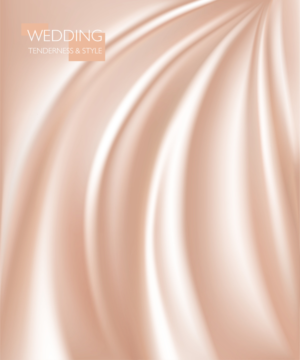600x720 Golden Smooth Silk Background Vector Free Download