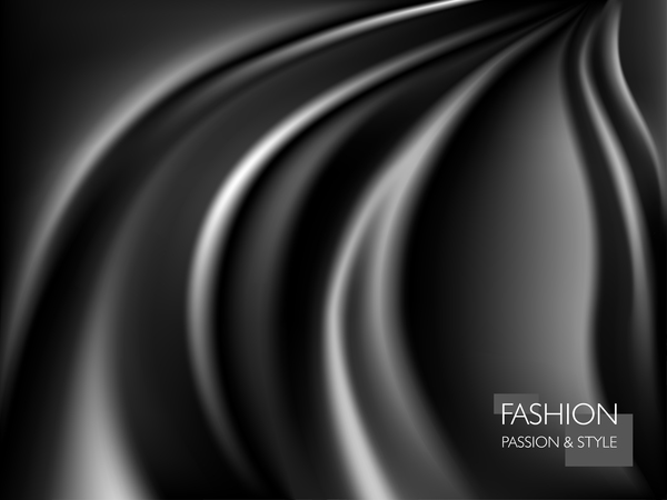 600x450 Black Smooth Silk Background Vector Free Download