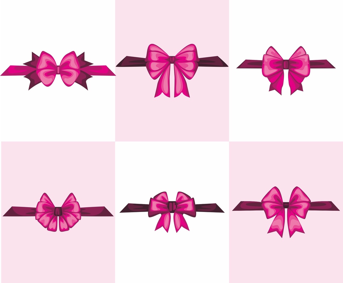 1136x936 Pink Ribbon Silk Vector Vector Art Graphics