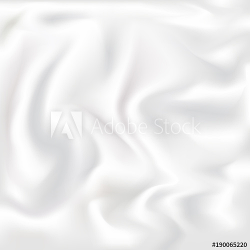 500x500 Satin Fabric Silk Vector Background White