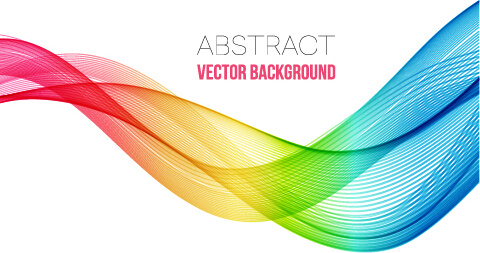 480x253 Abstract Silk Cloth Art Background Vector Free Vector
