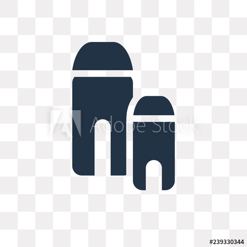 500x500 Silo Vector Icon Isolated On Transparent Background, Silo