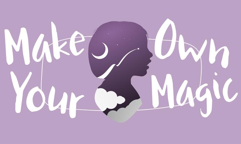 819x490 Illustration Of Human Silhouette With Quote Vector