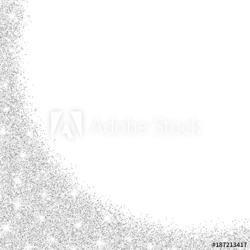 500x500 Silver Glitter Isolated On White Background Glitters Twinkle