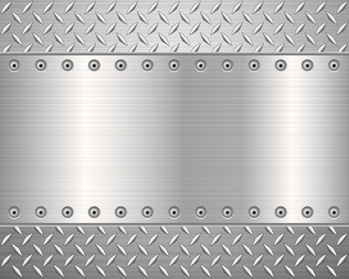 499x399 Silver Metal Plate Background Vector Free Vectors Ui Download
