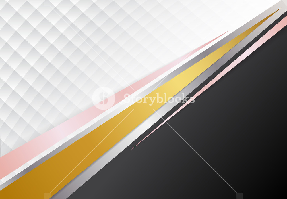 1000x692 Template Corporate Concept Gold, Silver, Pink Gold And White
