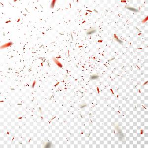 300x300 Red And Silver Confetti Vector Hoodamathrun
