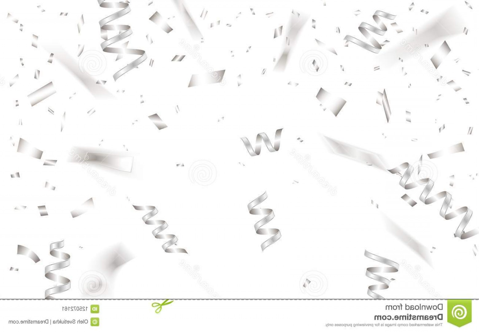 Silver Confetti Vector at Vectorified.com | Collection of Silver