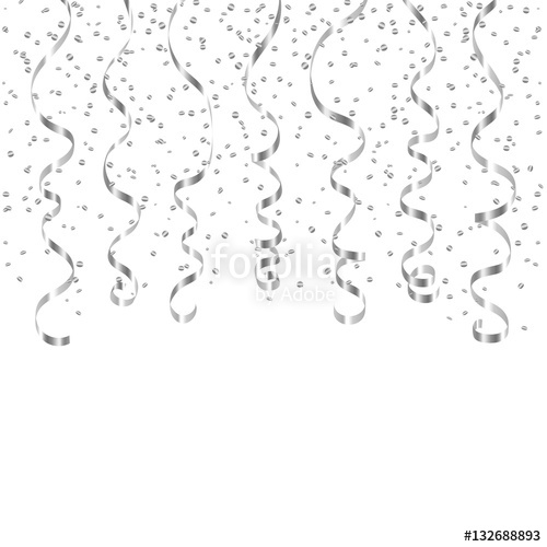 Silver Confetti Vector at Vectorified.com | Collection of Silver ...