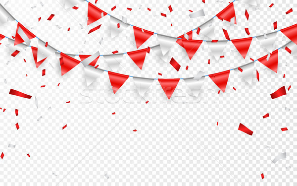 Celebration Party Banner Red And Silver Foil Confetti And Flag 600x375 Celebration Party Banner Red And Silver Foil Confetti And Flag