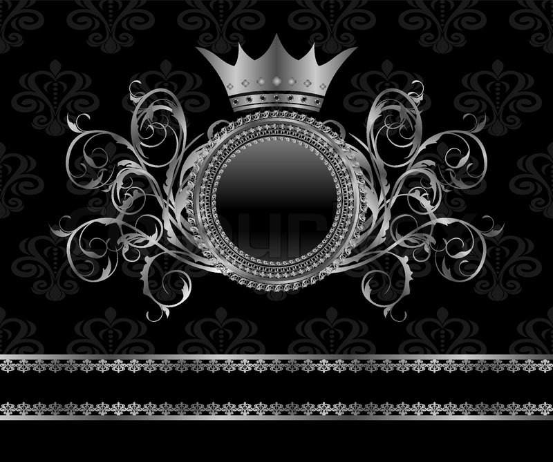 Illustration Silver Vintage Frame Stock Vector Colourbox 800x669 Illustration Silver Vintage Frame Stock Vector Colourbox