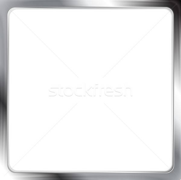 Abstract Metallic Silver Vector Frame Vector Illustration Evgeny 600x599 Abstract Metallic Silver Vector Frame Vector Illustration Evgeny