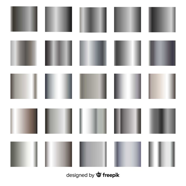 Silver Gradient Collection Vector Free Download 626x626 Silver Gradient Collection Vector Free Download