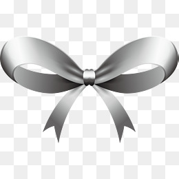 260x260 Silver Ribbon Clipart