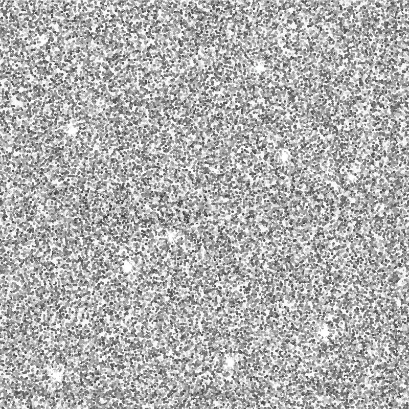 800x800 Bright Silver Glitter Texture Vector Stock Vector Colourbox