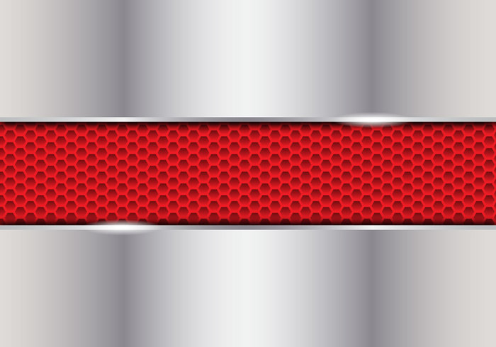 700x490 Free Abstract Metallic Silver Vector