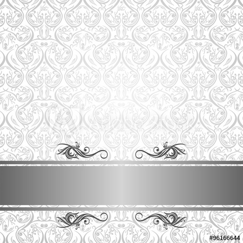 500x500 Silver Batik Wallpaper Pattern