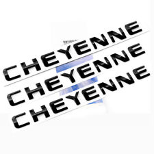 225x225 Oem Black Cheyenne Nameplate Emblems Badge For Gm