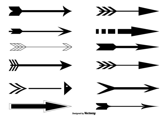 Vector Arrow Set 700x490 Vector Arrow Set