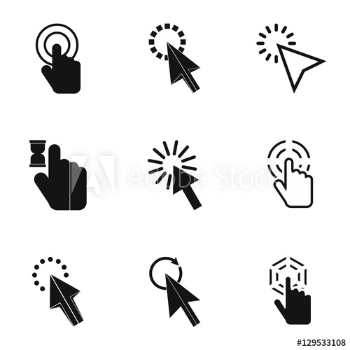 Arrow Icons Set Simple Illustration Of Arrow Vector Icons 500x500 Arrow Icons Set Simple Illustration Of Arrow Vector Icons