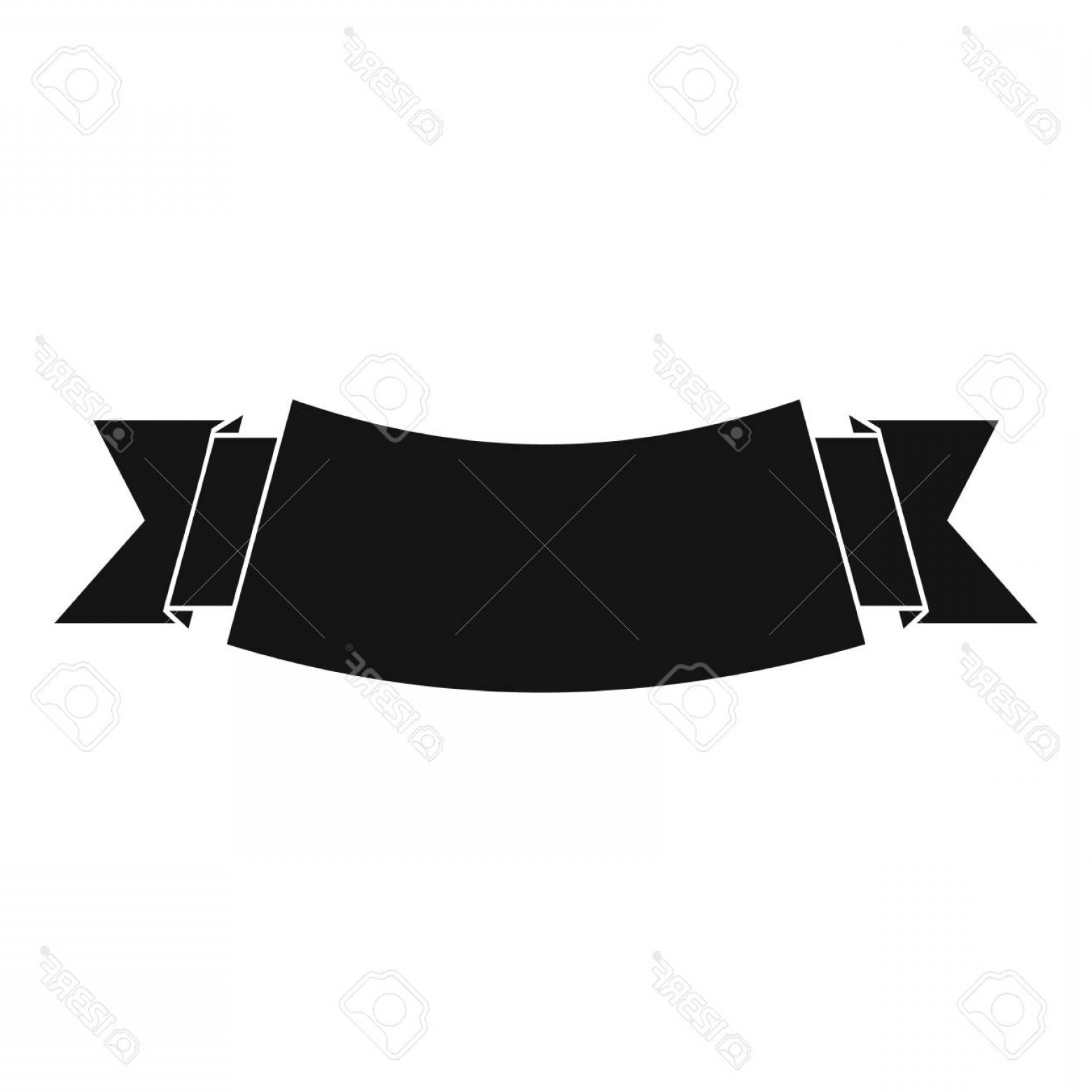 Photostock Vector Black Banner Icon Simple Illustration Of Black 1560x1560 Photostock Vector Black Banner Icon Simple Illustration Of Black