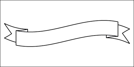 Simple Ribbon Banner Vector Images 460x230 Simple Ribbon Banner Vector Images