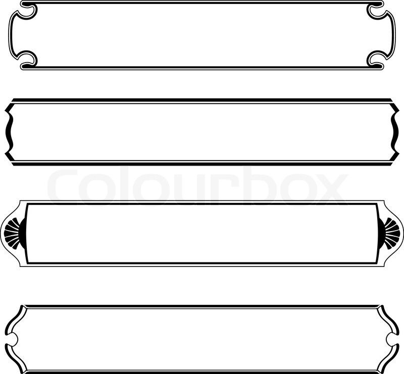 Simple Banner Vector Website Templates 800x741 Simple Banner Vector Website Templates