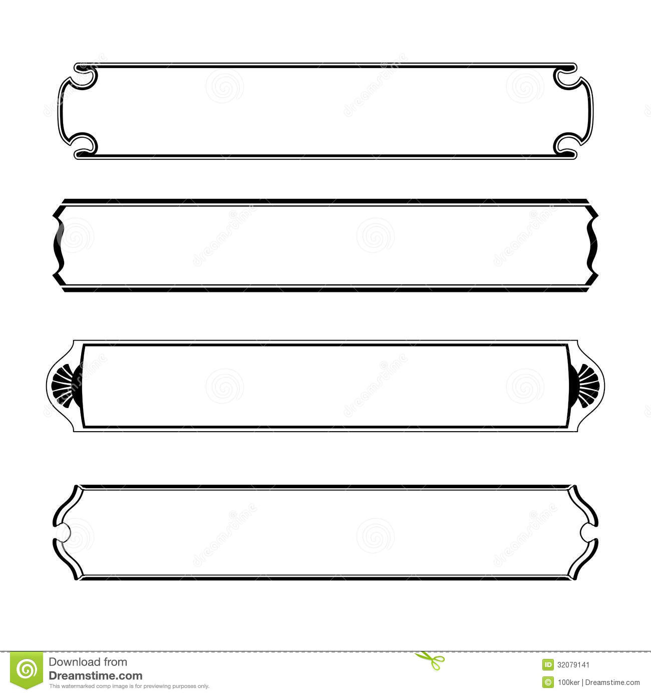 Straight Simple Banner Vector Images 1300x1390 Straight Simple Banner Vector Images