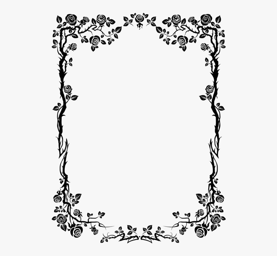 Free Free 178 Simple Flower Border Svg SVG PNG EPS DXF File