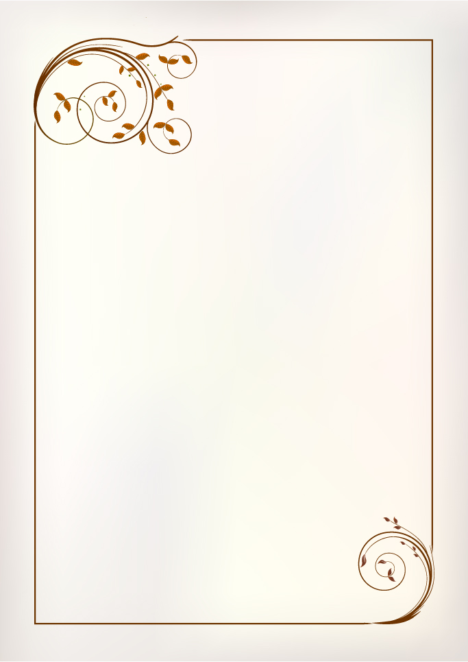 Simple Ornament Frame Vector Material Free Download 683x965 Simple Ornament Frame Vector Material Free Download