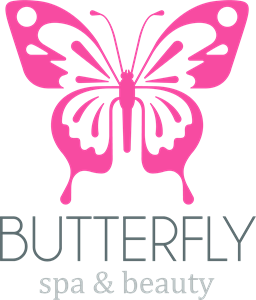 256x300 Simple Butterfly Logo Vector