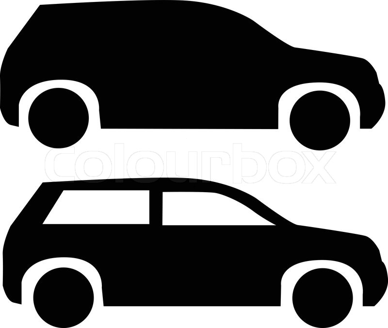 800x676 Car Vector Icon