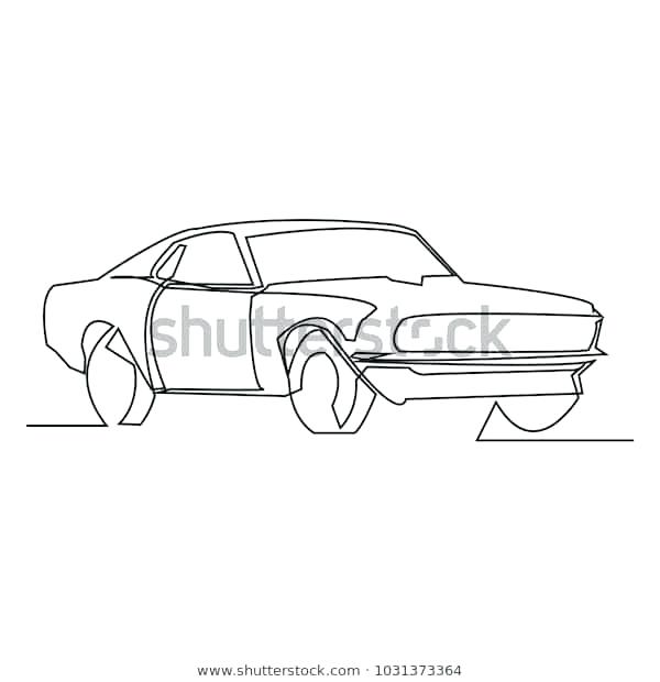 600x620 Drawing Of A Simple Car