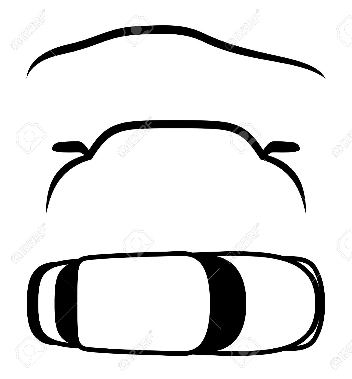 1209x1300 Car Icon Vector