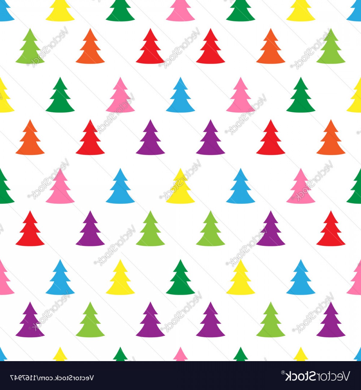 1200x1296 Seamless Simple Cute Christmas Tree Vector Handandbeak