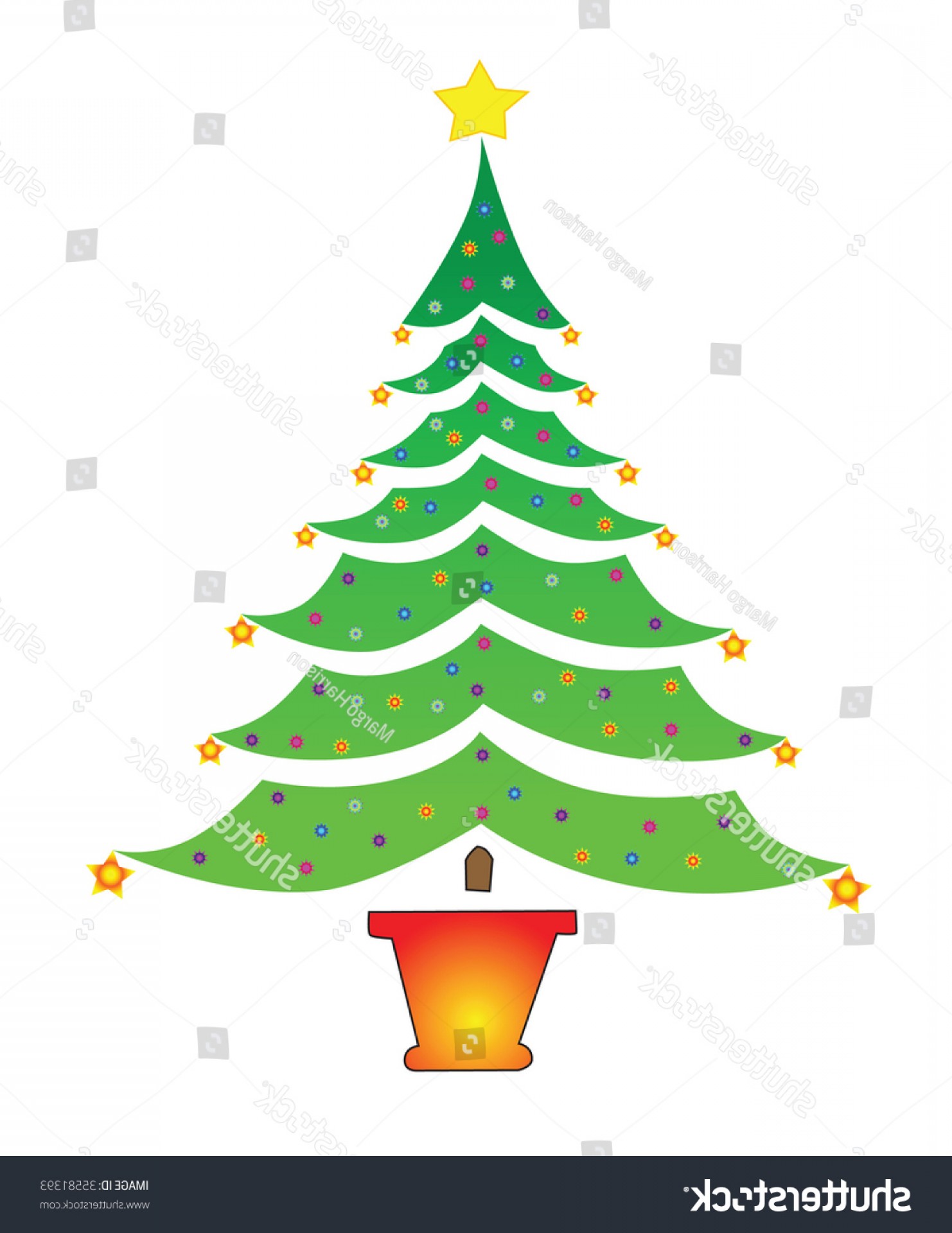 1482x1920 Simple Christmas Tree Vector Format Createmepink