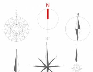 300x233 Simple Compass Vector Free Vectors Ui Download