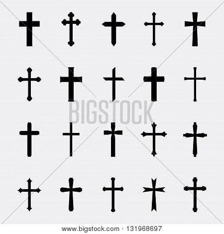 Crosses A Simple Vector Set Collection 450x470 Crosses A Simple Vector Set Collection