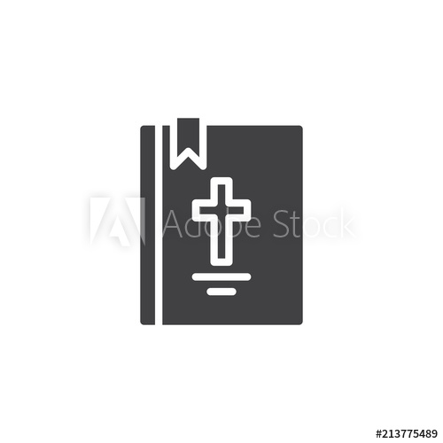 Bible Book With Cross Vector Icon Filled Flat Sign For Mobile 500x500 Bible Book With Cross Vector Icon Filled Flat Sign For Mobile
