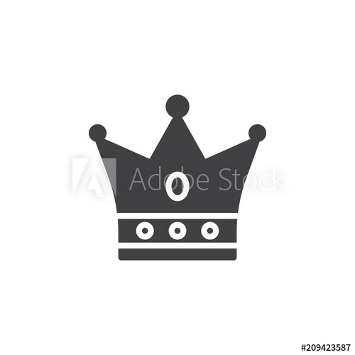 Crown Vector Icon Filled Flat Sign For Mobile Concept And Web 500x500 Crown Vector Icon Filled Flat Sign For Mobile Concept And Web