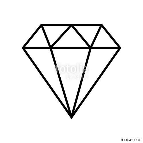 Diamond Icon Vector Icon Simple Element Illustration Diamond 500x500 Diamond Icon Vector Icon Simple Element Illustration Diamond