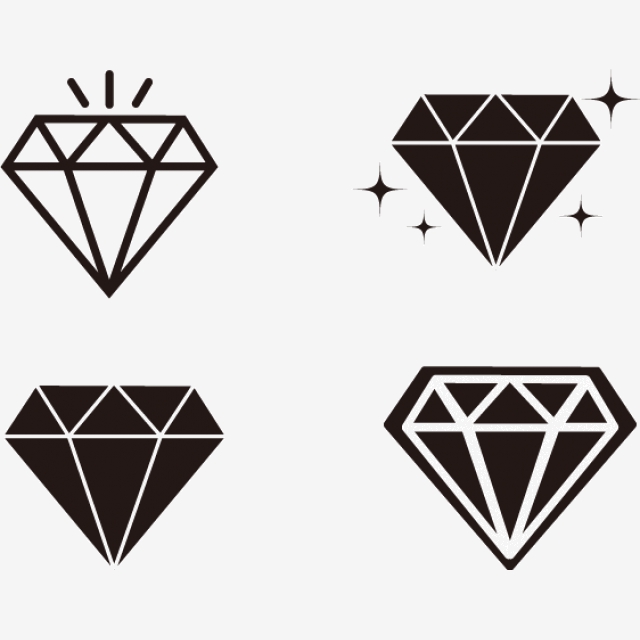 Simple Lines Vector Diamond, Diamond, Jewelry, Gem Png And Vector 640x640 Simple Lines Vector Diamond, Diamond, Jewelry, Gem Png And Vector