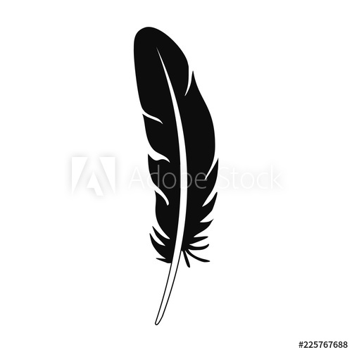 Nib Feather Icon Simple Illustration Of Nib Feather Vector Icon 500x500 Nib Feather Icon Simple Illustration Of Nib Feather Vector Icon