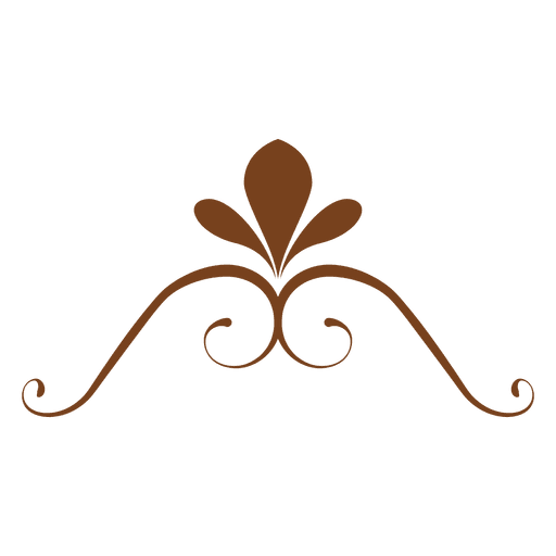 512x512 Simple Floral Leaves Ornament