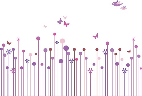 500x339 Simple Floral Vector Background Download My Free Photoshop World