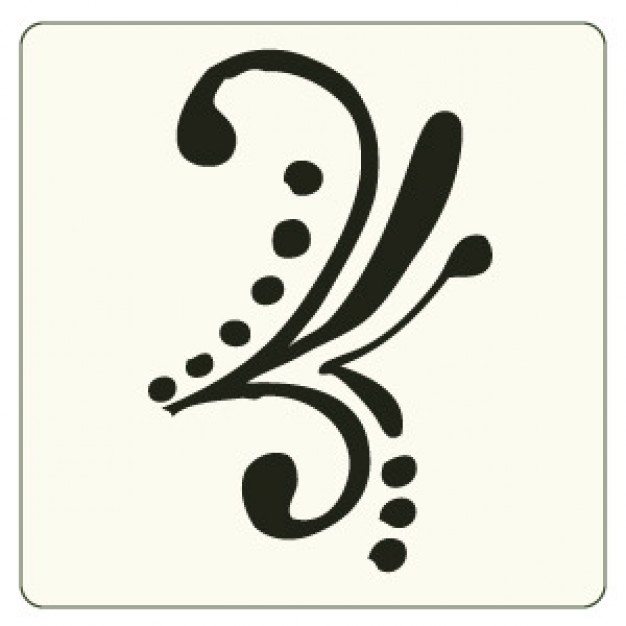 626x626 Simple Floral Vector Element Vector Free Download