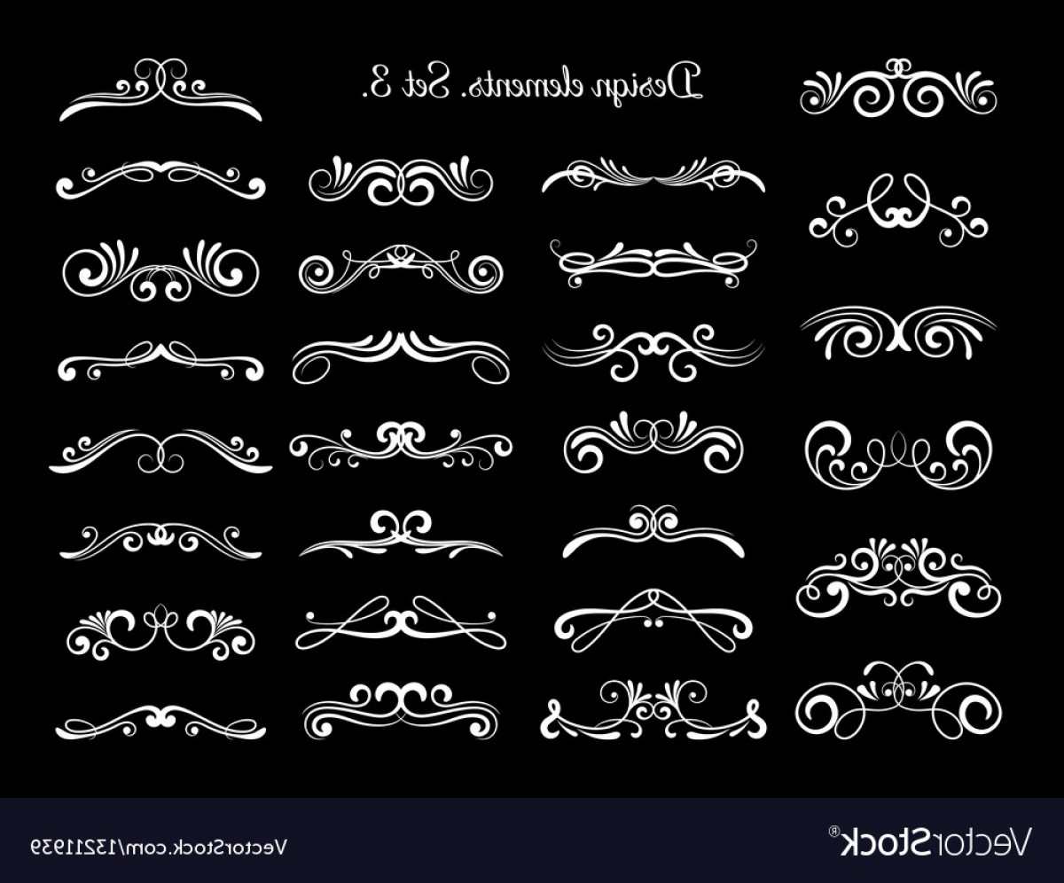 1200x996 Ornate Calligraphy Swirls Romantic Simple Vector Geekchicpro