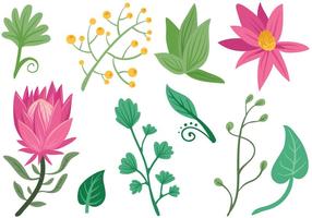 286x200 Simple Flower Free Vector Art